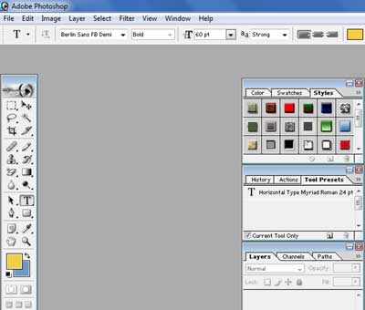 Open Photoshop