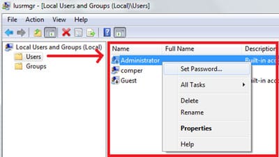Set Admin Password