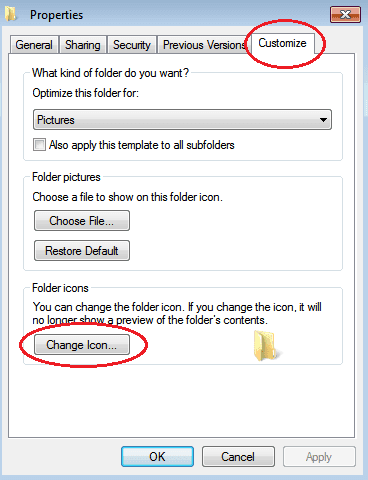 Change Folder Icon