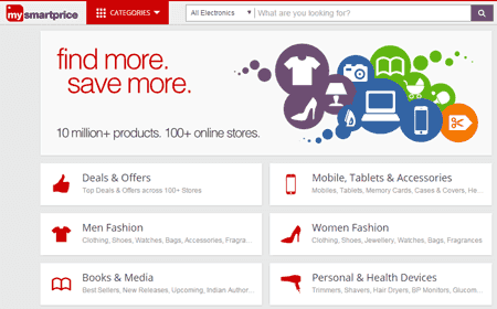 MySmartPrice Website