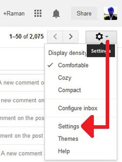 Gmail Settings