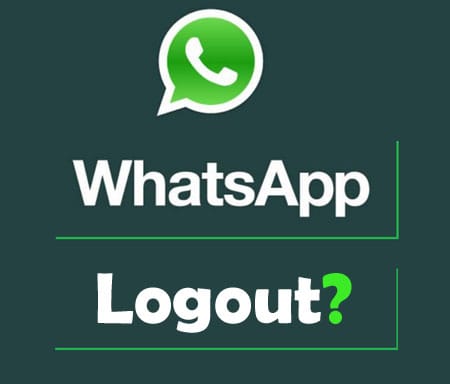 WhatsApp Logout