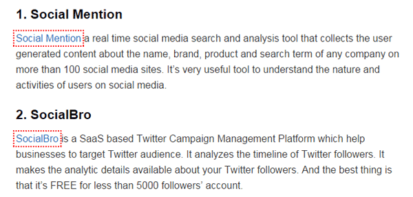 NoFollow Link Checker
