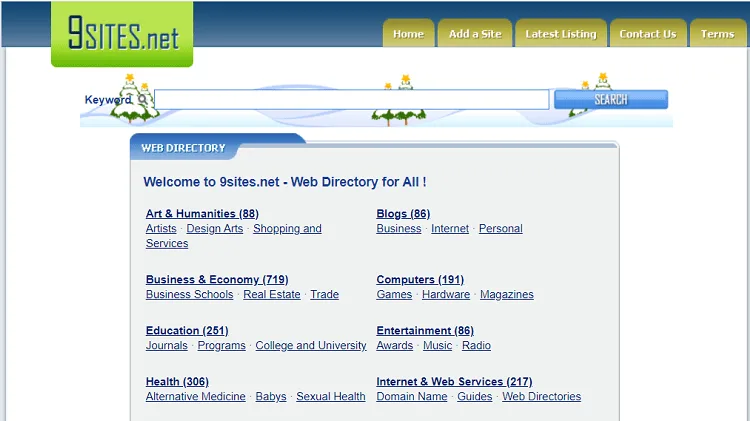 9Sites web directory