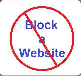 Block website symbol