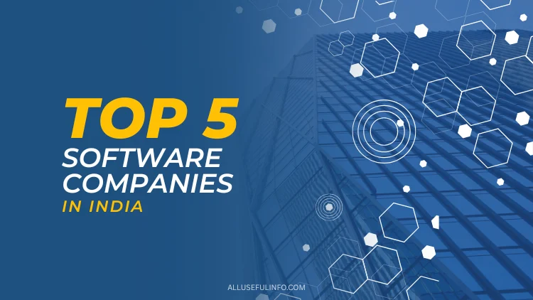 Top software companies in India