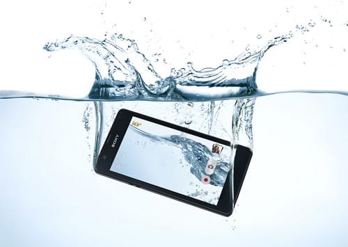 Smartphone in Water