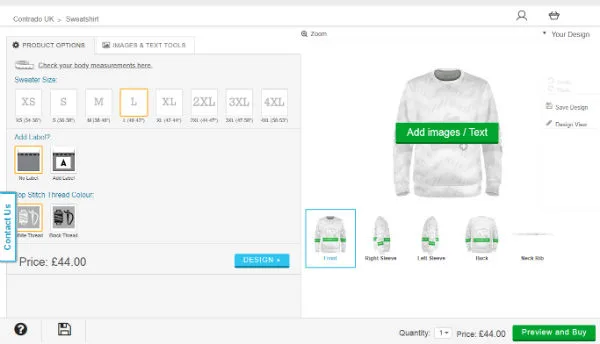 Contrado - Design Clothes Online