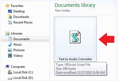 Text To Audio Converter