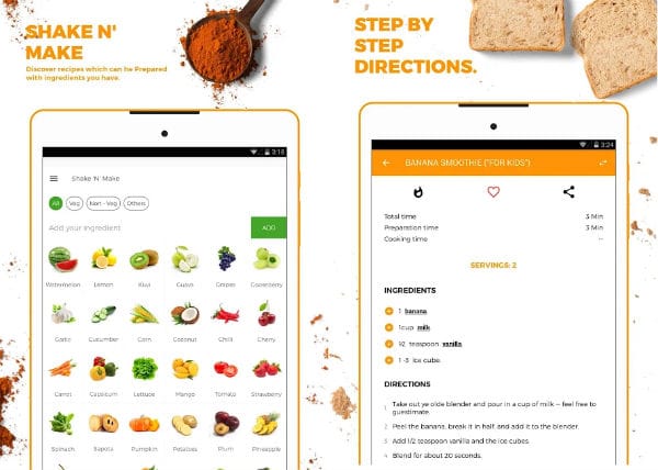 my recipe book app