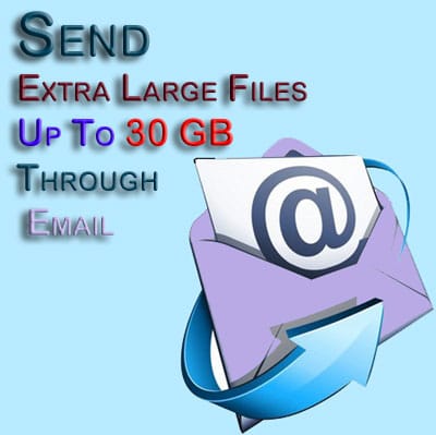 send large size file through email