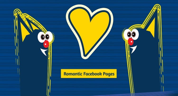 Romantic Facebook fan pages