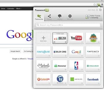 chrome store passwordbox