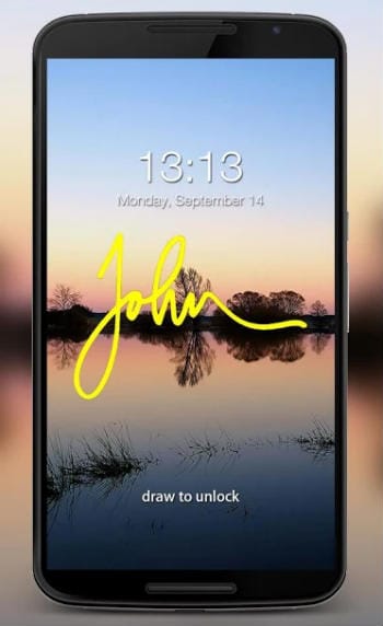 Gesture Lock Screen Android App