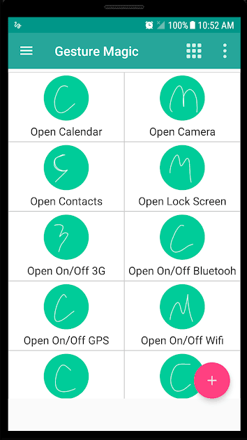 Gesture Magic app