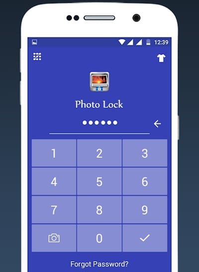 Photo Lock App