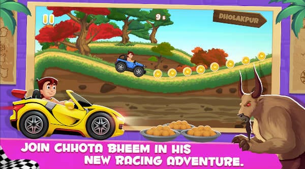 chhota bheem speed racing games