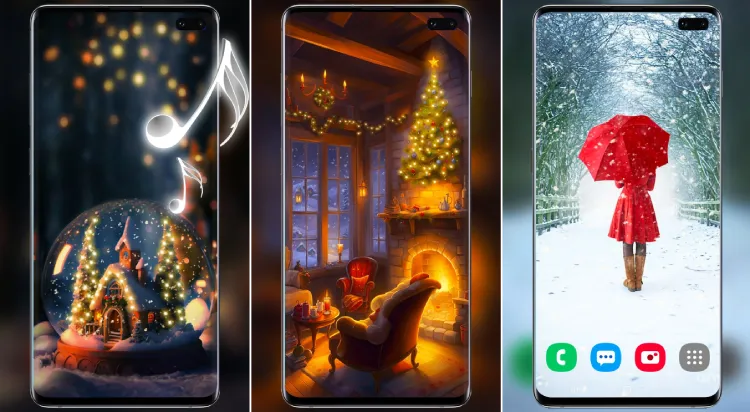 Christmas Live Wallpaper by Kisoft