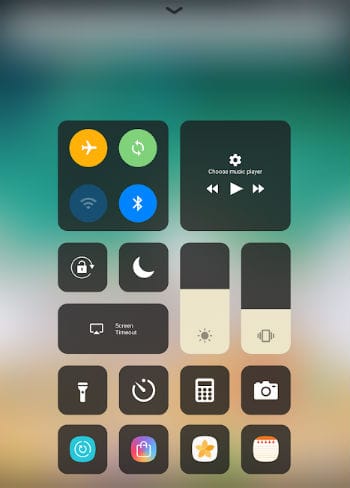 Control Center iOS 13 App