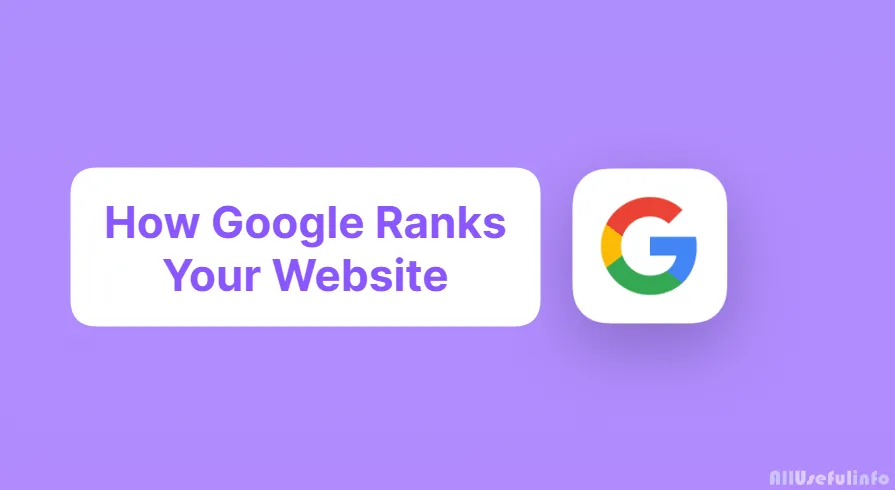 How Google ranks your website