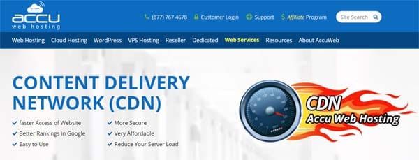 AccuWebHosting CDN