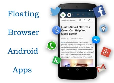 Floating Browser Android Apps