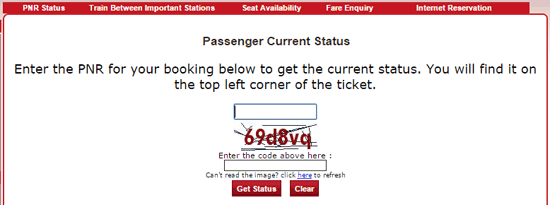 How To Check Indian Railways Reservation Confirmation Pnr Status Online