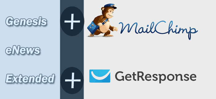 Genesis eNews Extended with Mailchimp and Getresponse