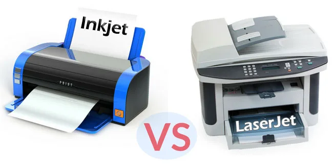 Inkjet vs Laserjet Printers