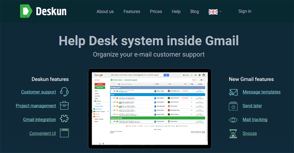 Deskun The All In One Helpdesk And Project Management System