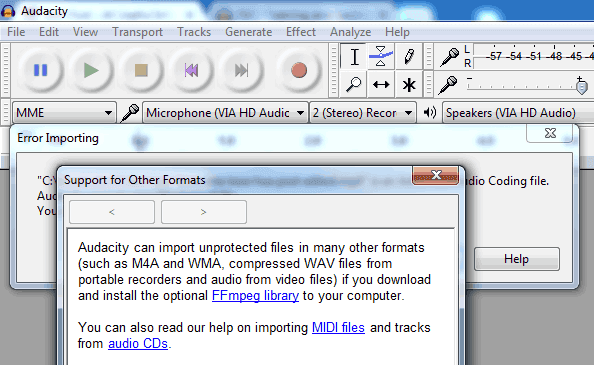 how to extract audio from video file