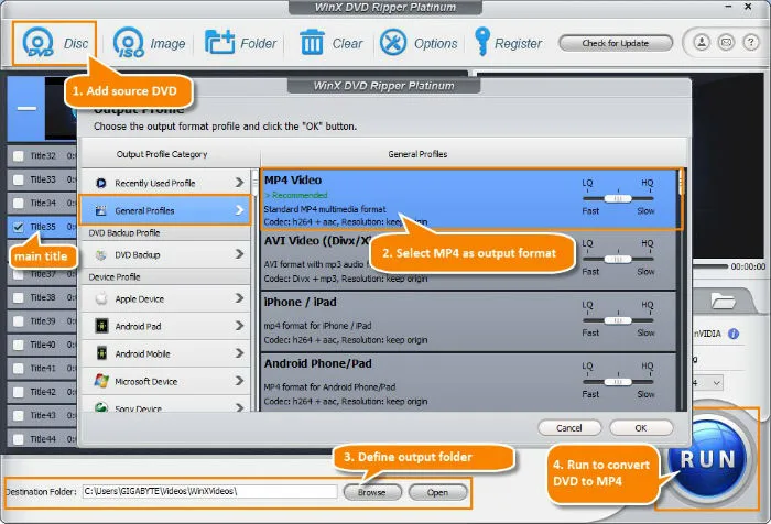 WinX Free DVD Ripper