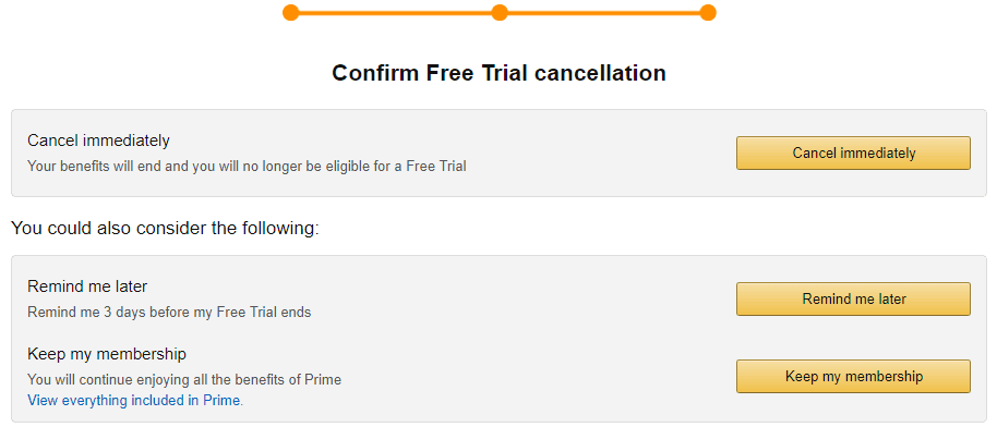 How Do I Refuse Amazon Prime Free Trial