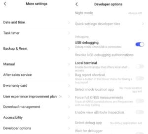How to Enable Developer Options & USB Debugging in Android?