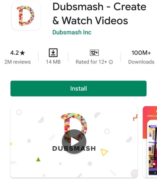 Dubsmash Android app