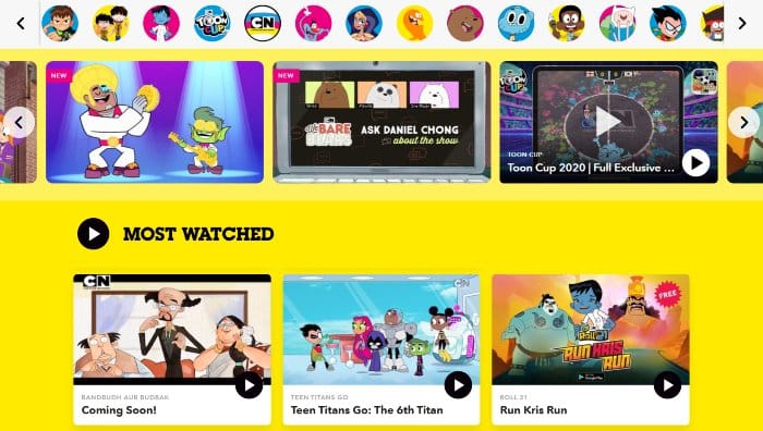 Watch Cartoon Network Online For Free - Freedays Lover for Free