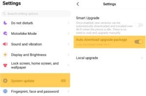 How To Turn Off/On Automatic System Updates In Android?