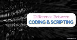 What’s The Difference Between Scripting And Coding?