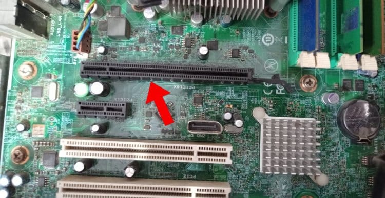 PCI express slot in CPU