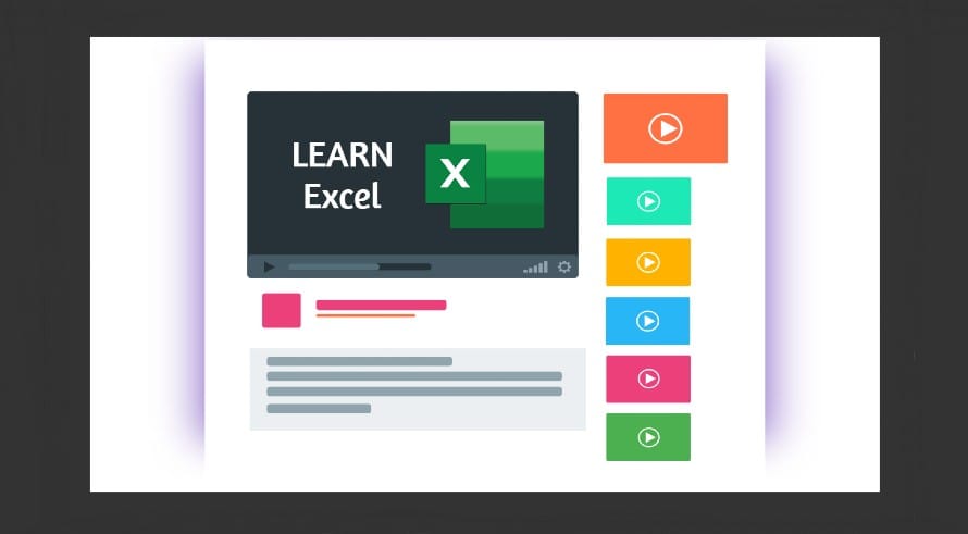 Learn Excel on YouTube