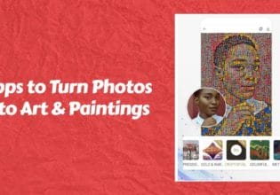 Turn photos into art and paintings