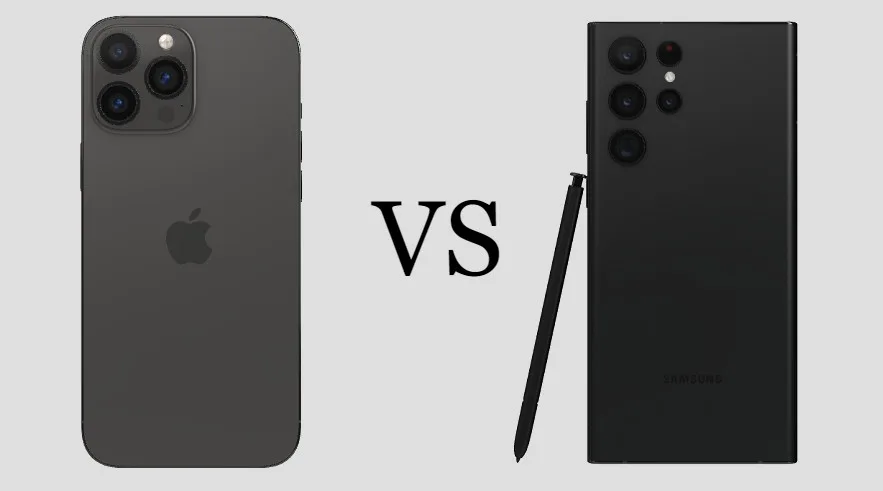 Samsung Galaxy S22 Ultra vs iPhone 13 Pro Max